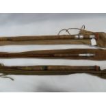 Cane 2 piece fishing rods - MiIlard etc (3)