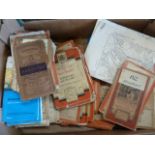 Box of O/S 1" maps,