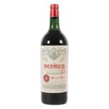 Château PetrusPomerol, Cru Exceptionnel, Grand Vin, Mme Edmond Loubat proprietaire, Etikett mit