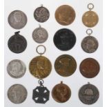 Kleine Sammlung Andenkenmünzengesamt 16 Stk., 1 x Silber 999,9: Otto von Bismarck, 1871-1971; 1 x