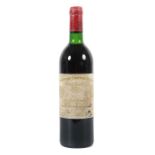 Château Cheval BlancSaint-Emilion, 1er grand cru classé, 1986er JG, 12,5% vol., 0,75 l, Füllstand: