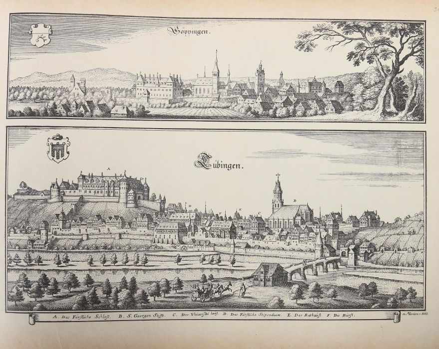 Rachel, LouisIllustrirter Atlas des Königreichs Württemberg für Schule und Haus mit vielen Karten & - Image 4 of 4