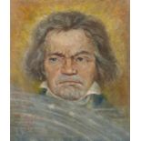 Frick, Wilhelm JuliusStuttgat 1884 - 1964 ?, Stud. an der Akad. Stuttgart. "Ludwig van Beethoven",