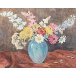 Kerzinger- Werth, LilliMailand 1897 - 1971 Stutgart, deutsche Malerin. "Blumenstillleben",