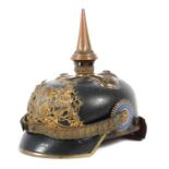 Pickelhaube Bayernum 1910, für einen Reserve-Offizier in den Chevaulegers-Regimentern oder der