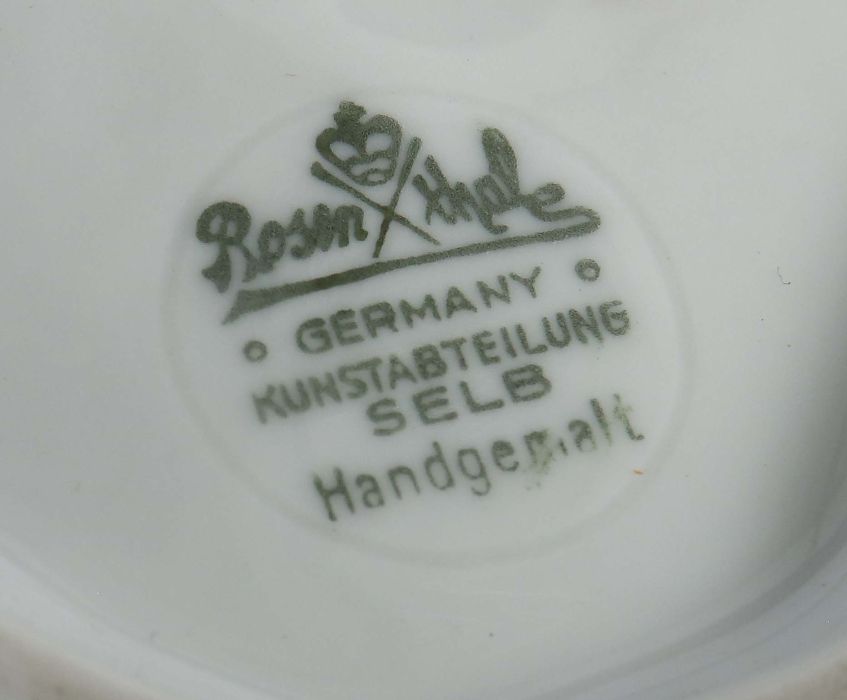 Heidenreich, Fritz1895 - 1966. "Röhrender Hirsch", E: 1935, A: Rosenthal, Kunstabteilung Selb, - Image 5 of 5