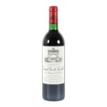 Grand Vin de Léovilledu Marquis de las Cases, Saint-Julien, 1984er JG, 0,75 l, Füllstand: IN.