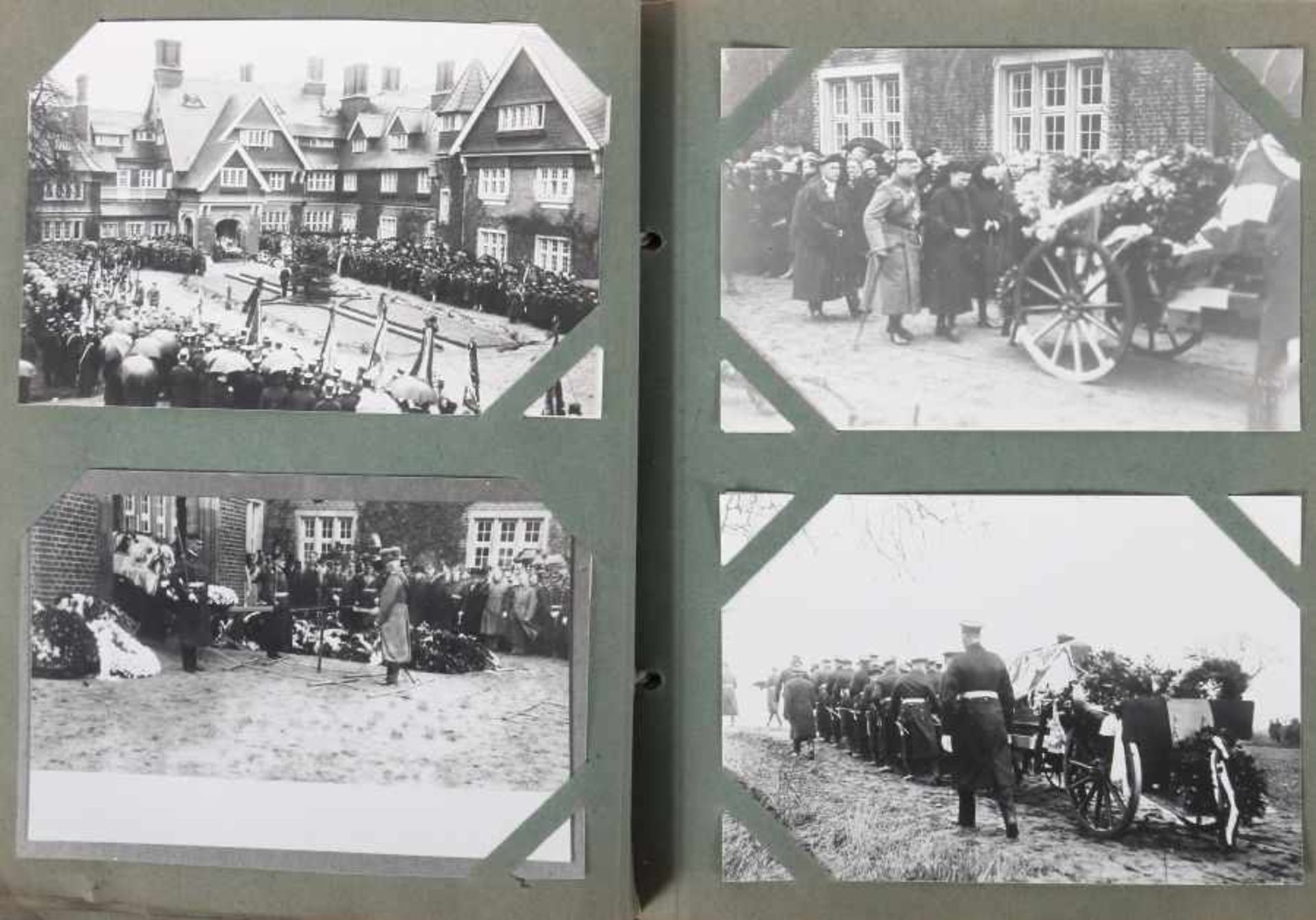 Postkarten-Albumca. 46 s/w Postkarten der Frauen und Familien deutscher Kaiser wie z.B. Kaiserin - Bild 6 aus 6
