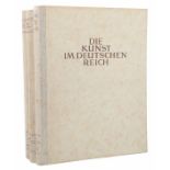 Die Kunst im Deutschen ReichMünchen, Franz Eher, 1941-44, 3 nachgebundene Bände mit gesammelten