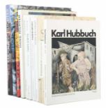 10 Kunstbücheru.a. best. aus: Adriani (Hrsg.), Rudolf Schlichter, Klinkhardt & Biermann, 1997;