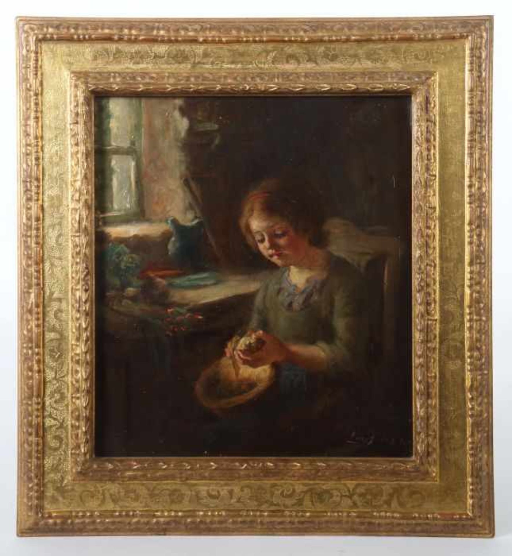 Fildes, Sir Samuel LukeLiverpool 1844 - 1927 London, Genre- und Portraitmaler, Schüler der South - Image 2 of 4