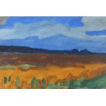 Winkler, FritzDresden 1894 - 1964 ebenda, deutscher Maler. "Mitteldeutsche Landschaft", Blick auf