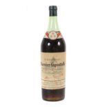 Marnier-LapostolleCognac, wohl 1930er Jahre, Château de Bourg, 6 de Champagne, ca. 5 l. Etikett