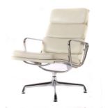 Charles & Ray EamesArmlehnstuhl, Soft pad chair, Modell: EA 216, Entwurf: 1969, Ausführung: Vitra,
