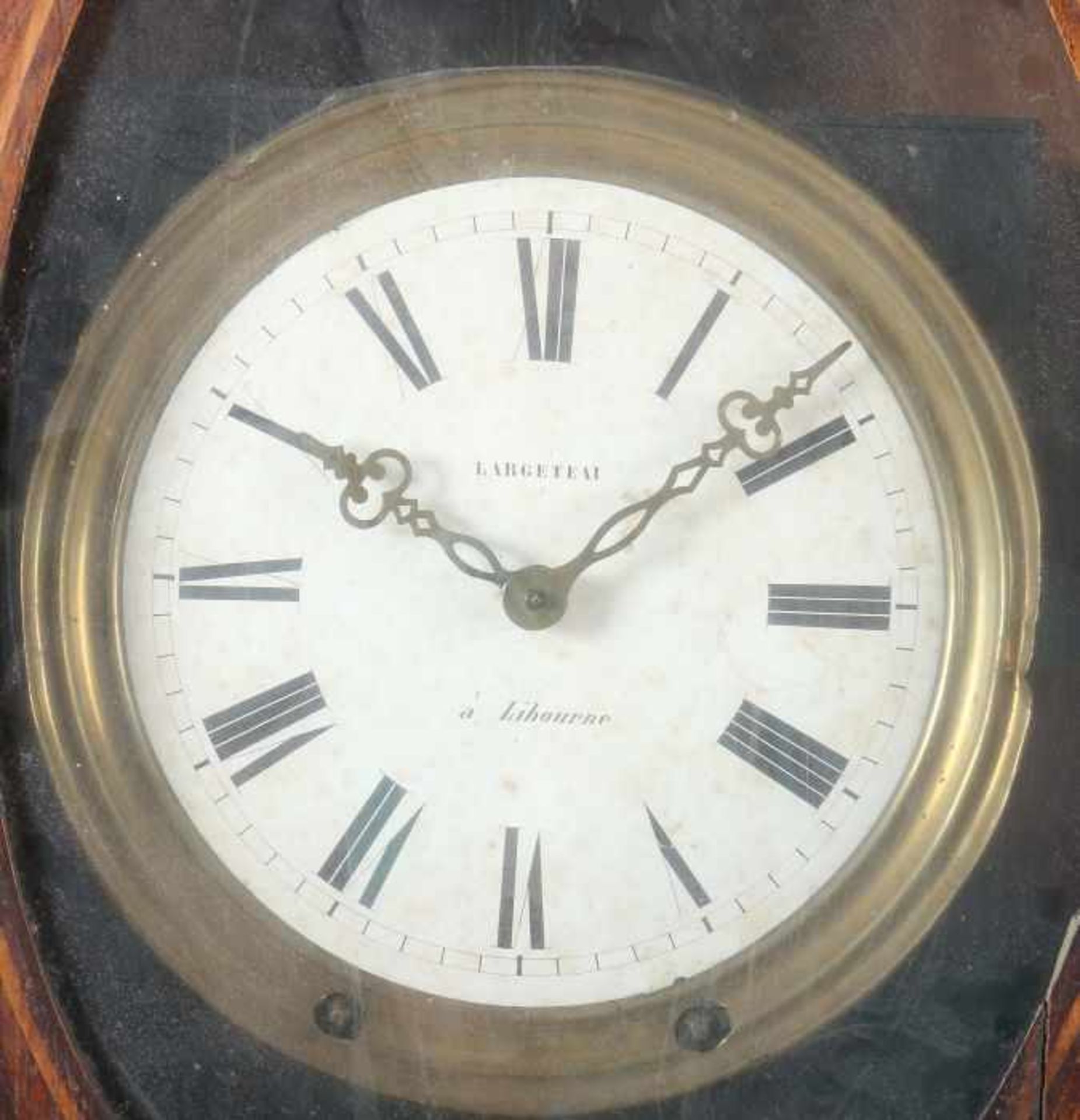 Comtoise-Standuhrgehäuse und vier UhrwerkeFrankreich, 19. Jh., Standuhrgehäuse, HxBxT: 198/47/23 cm, - Bild 5 aus 5
