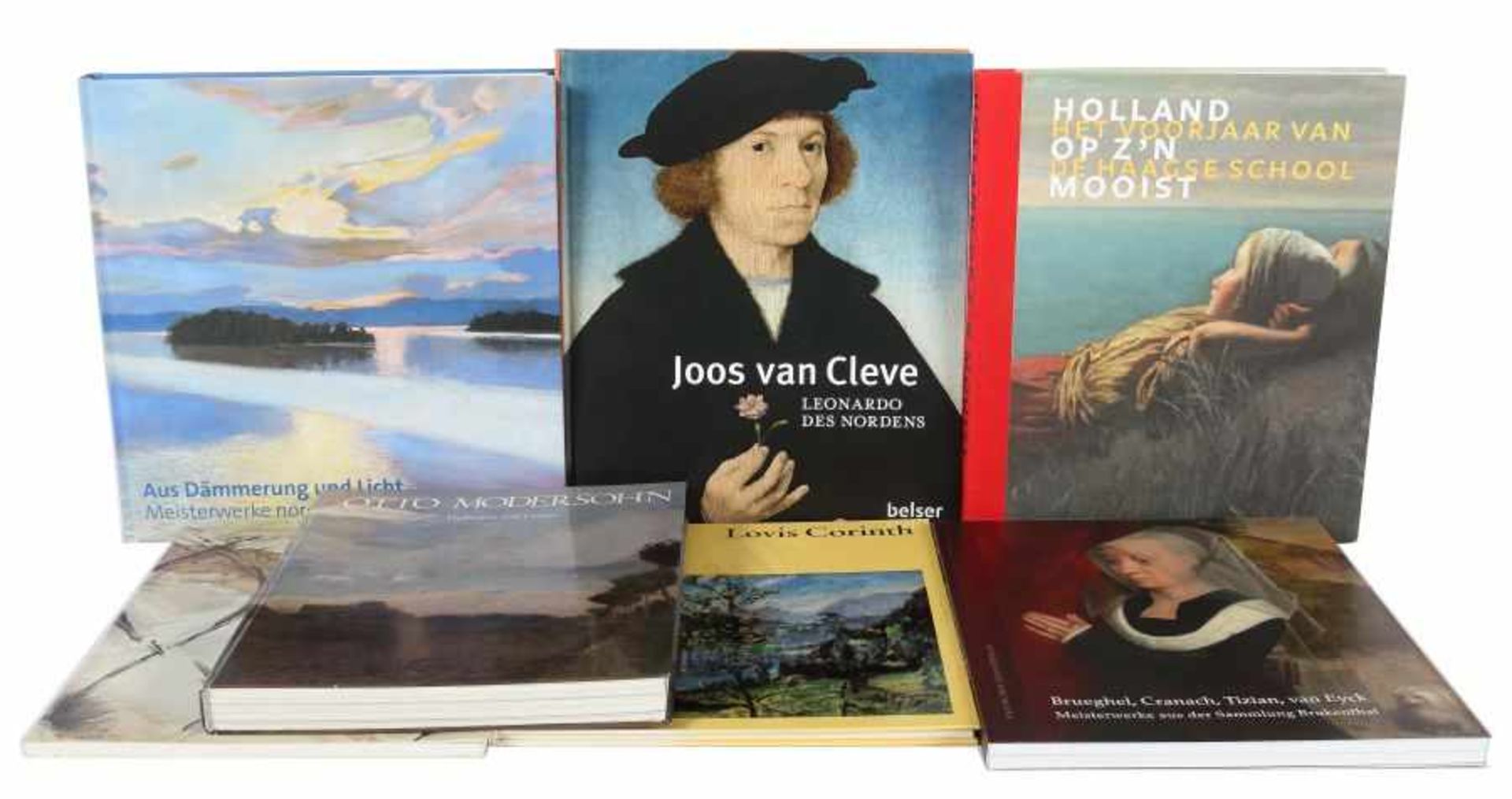 Konvolut Kunstbücher7-tlg. u.a. best. aus: Jackson/Lange, Aus Dämmerung und Licht - Meisterwerke
