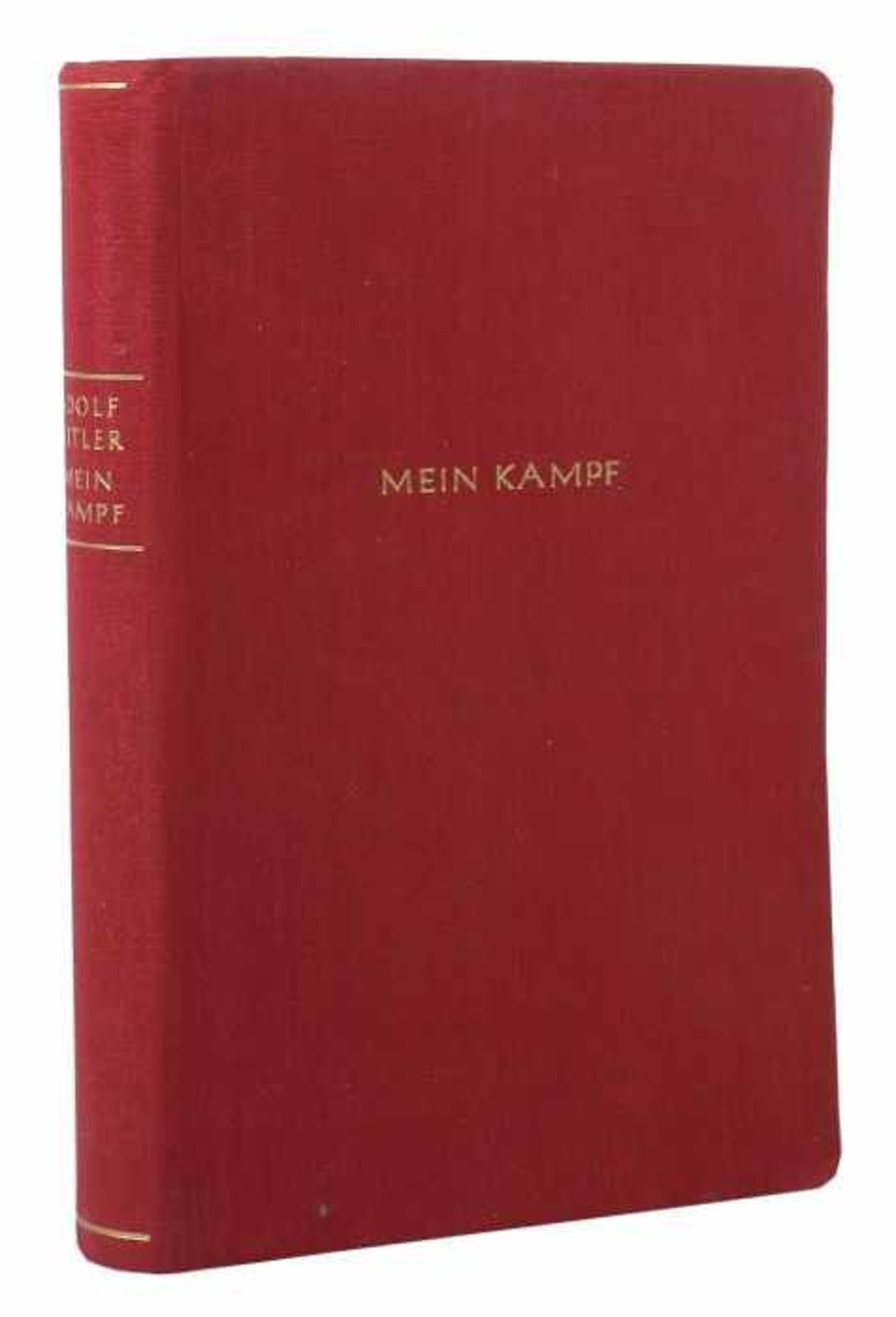 Hitler, AdolfMein Kampf - Zwei Bände in einem Band, München, Zentralverlag der NSDAP Eher, 1942,