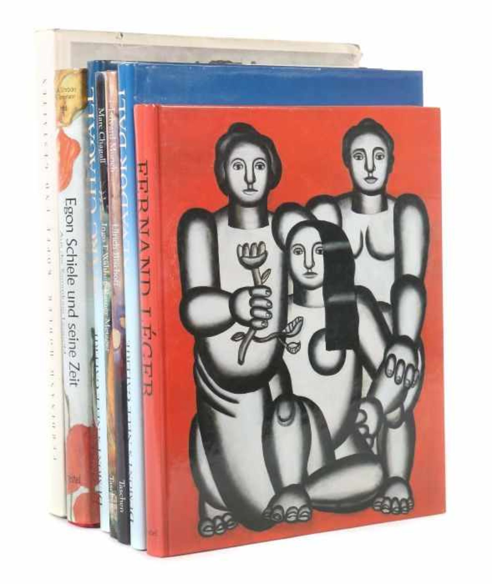 7 Kunstbücherbest. aus: Bischoff, Edvard Munch, Taschen, 1988; Schmalenbach, Fernand Léger,