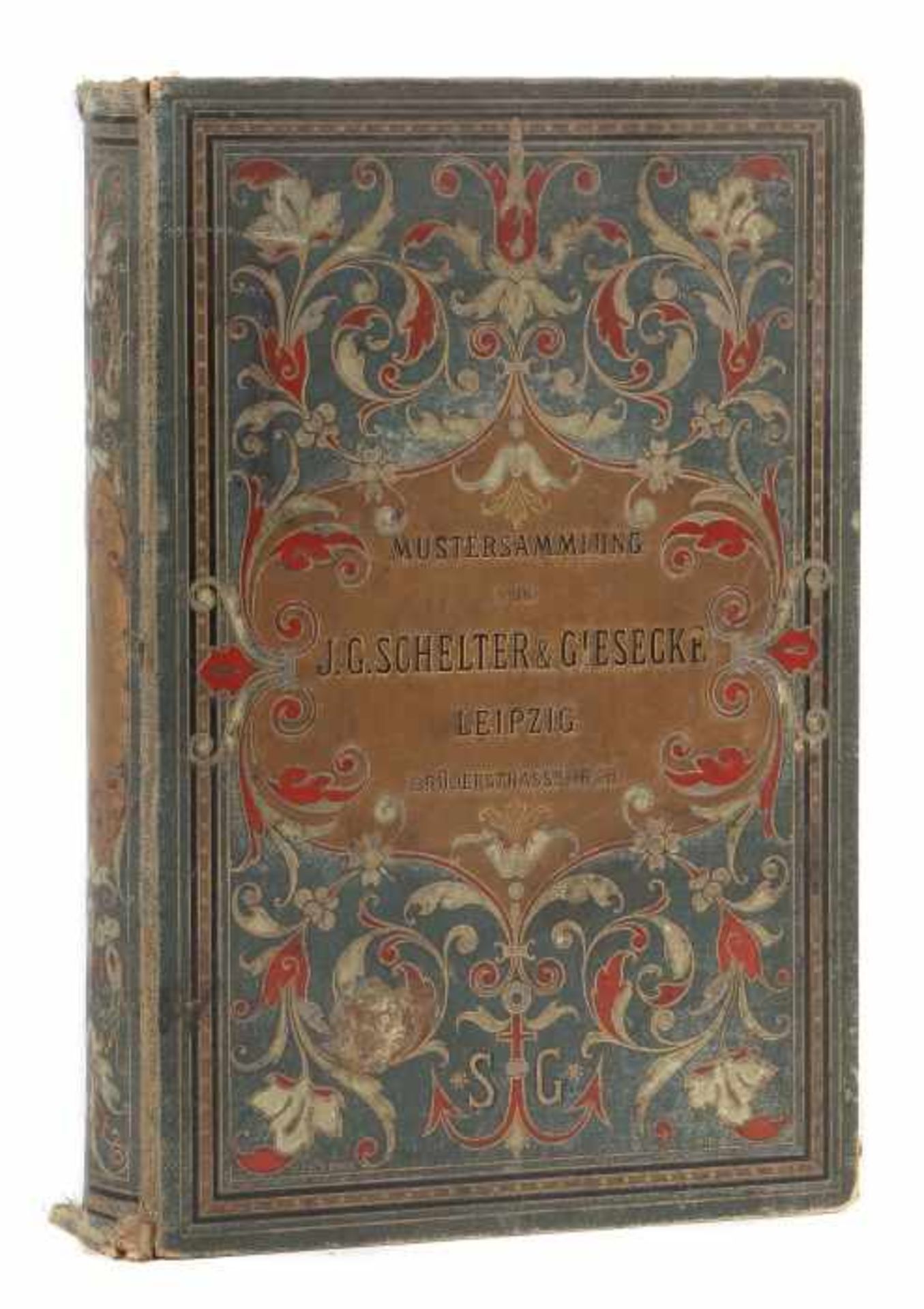 Muster-Sammlungvon J. G. Schelter & Giesecke - Schriftgiesserei Messinglinienfabrik und