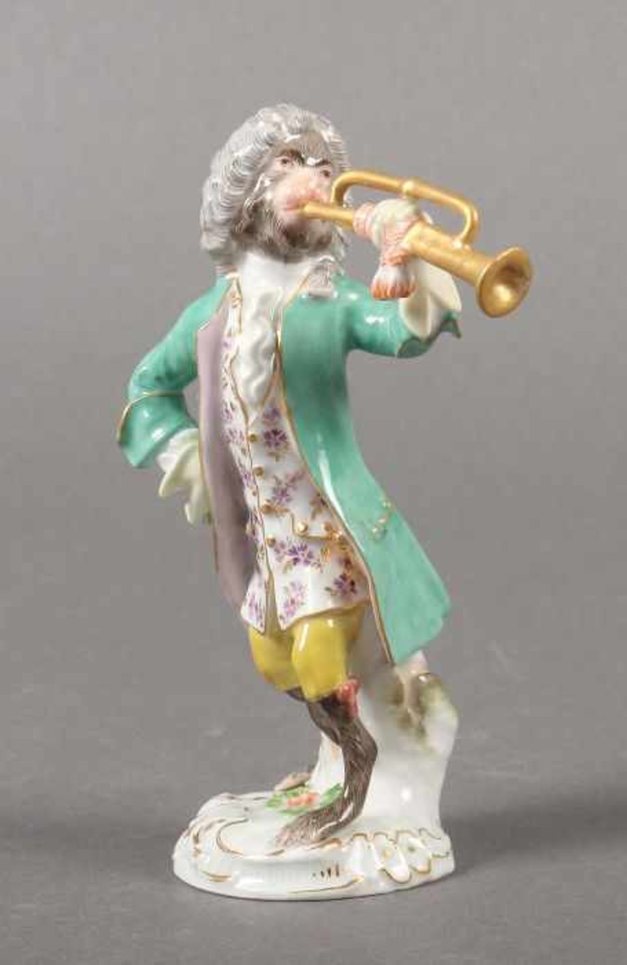 Kaendler, Johann Joachim1706 - 1775. "Trompeter" aus der insgesamt 21 Figuren umfassenden Serie " - Bild 2 aus 4