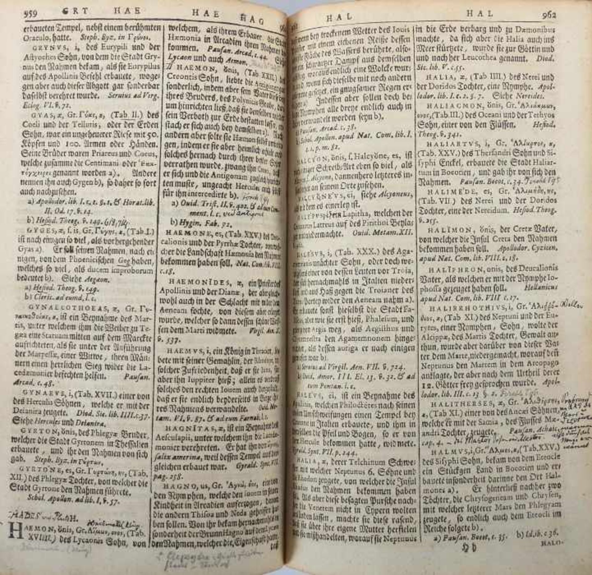 Hederich, M. BenjaminGründliches Lexicon Mythologicum, Worinne So wohl die fabelhafte, als - Bild 3 aus 4