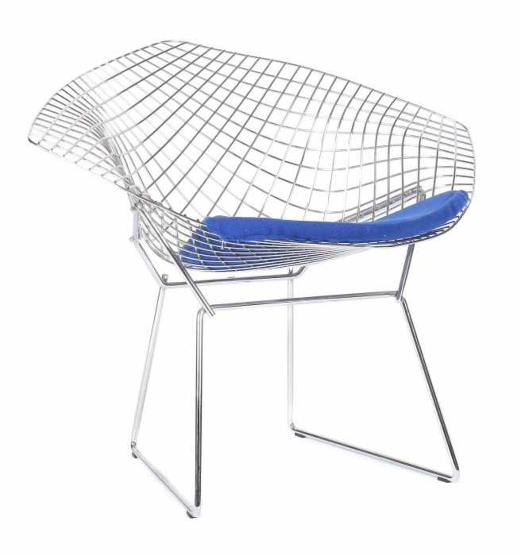 Bertoia, HarrySan Lorenzo 1915 - 1978 Pennsylvania, Designer. "Diamond Chair", Entwurf: 1950/52,