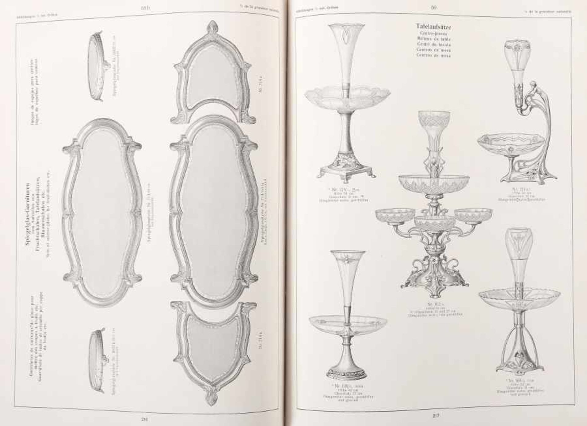 2 Bücher | WMFWürttembergische Metallwarenfabrik Geislingen-St. - Musterbuch 1913/14, mit zahlr. - Bild 3 aus 4