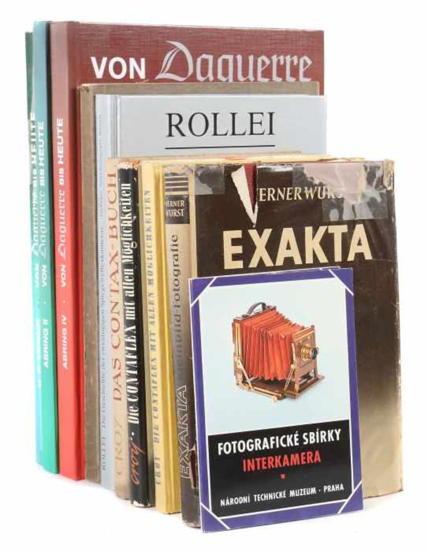 13 Bücher | Fotografieu.a. best. aus: Parker, Rollei - Die Geschichte der zweiäugigen