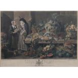 Earlom, RichardLondon 1743 - 1822 London, englischer Radierer. "A fruit market" (Obstmarkt), Blick