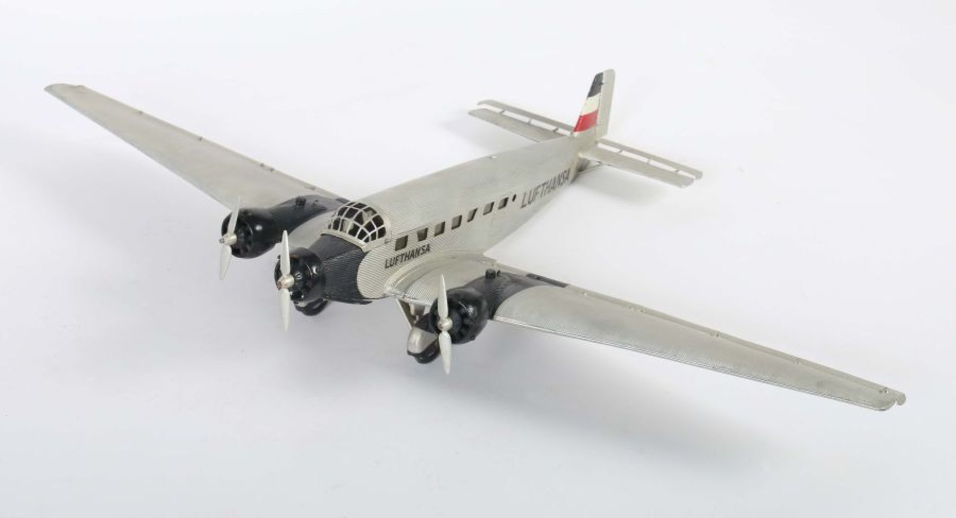 ModellflugzeugMärklin, Junkers "JU 52", histrorisches Reisebüromodell, 3-motorig, Wellblech, - Bild 6 aus 6
