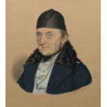 Manschgo, JohannWeyer 1800-1867 Troppau, österreichischer Maler. "Portrait eines Mannes",