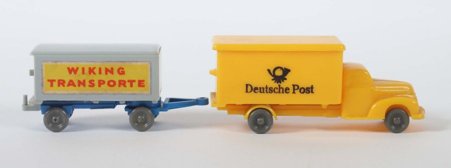 2 ModellautosWiking, 1 x 184 Postwagen Ford, 1954-55, ohne Prägung, Posthorn und Aufschrift: " - Image 2 of 2