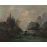Kaufmann, KarlNeuplachowitz 1843 - 1901 Wien, österreichischer Landschafts- und Architekturmaler."