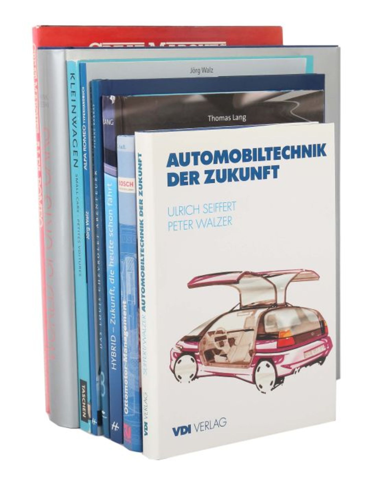 Konvolut Auto-Bücher8-tlg. best. aus: Oleski, World Sport Cars, Motor Classic, 1987; Barras, Das