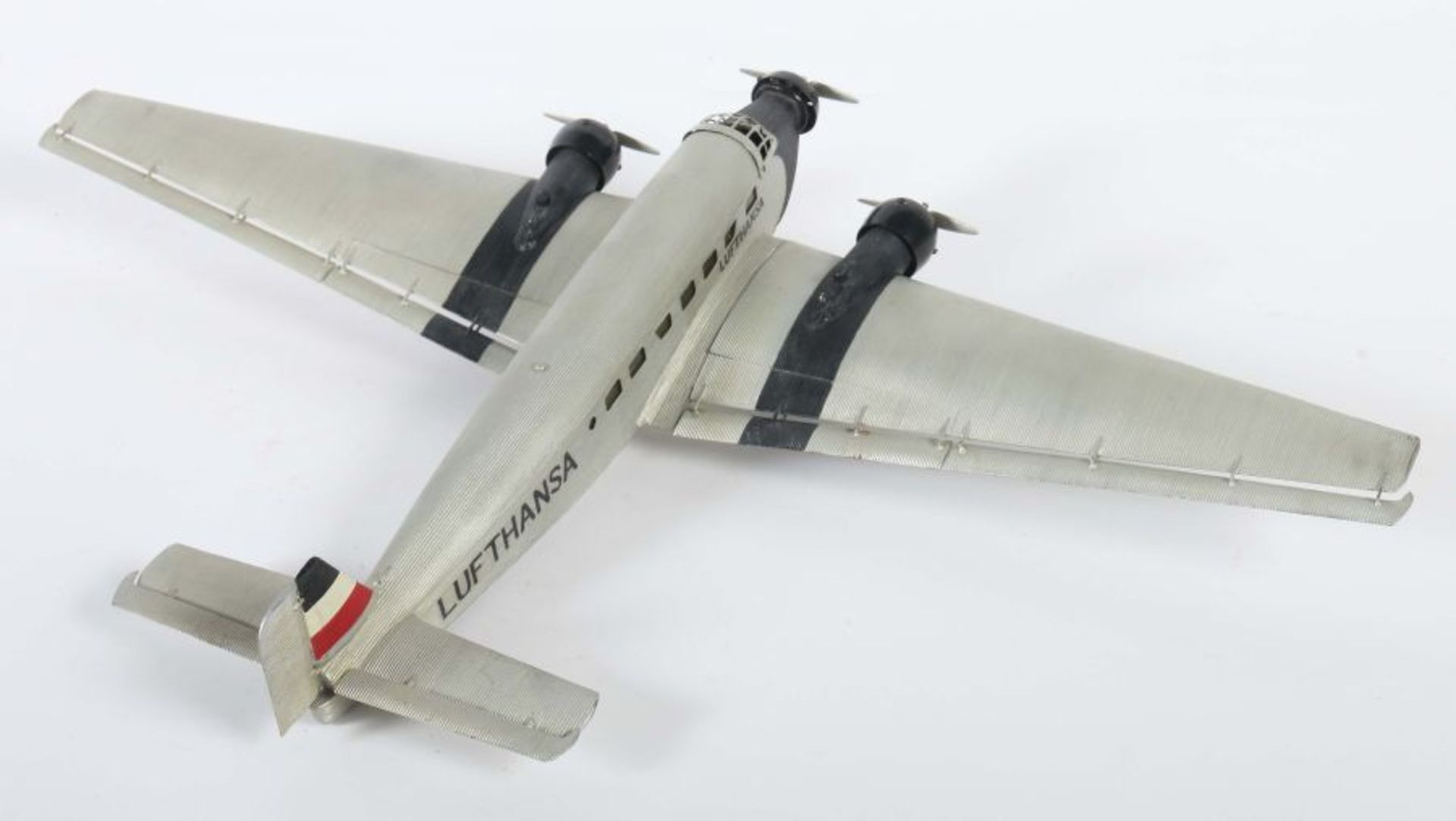 ModellflugzeugMärklin, Junkers "JU 52", histrorisches Reisebüromodell, 3-motorig, Wellblech, - Bild 3 aus 6