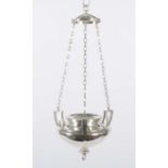 Ewiges LichtWien, 1798, Silber 13-lötig, ca. 1413 g, schalenförmiger Gefäßkörper mit