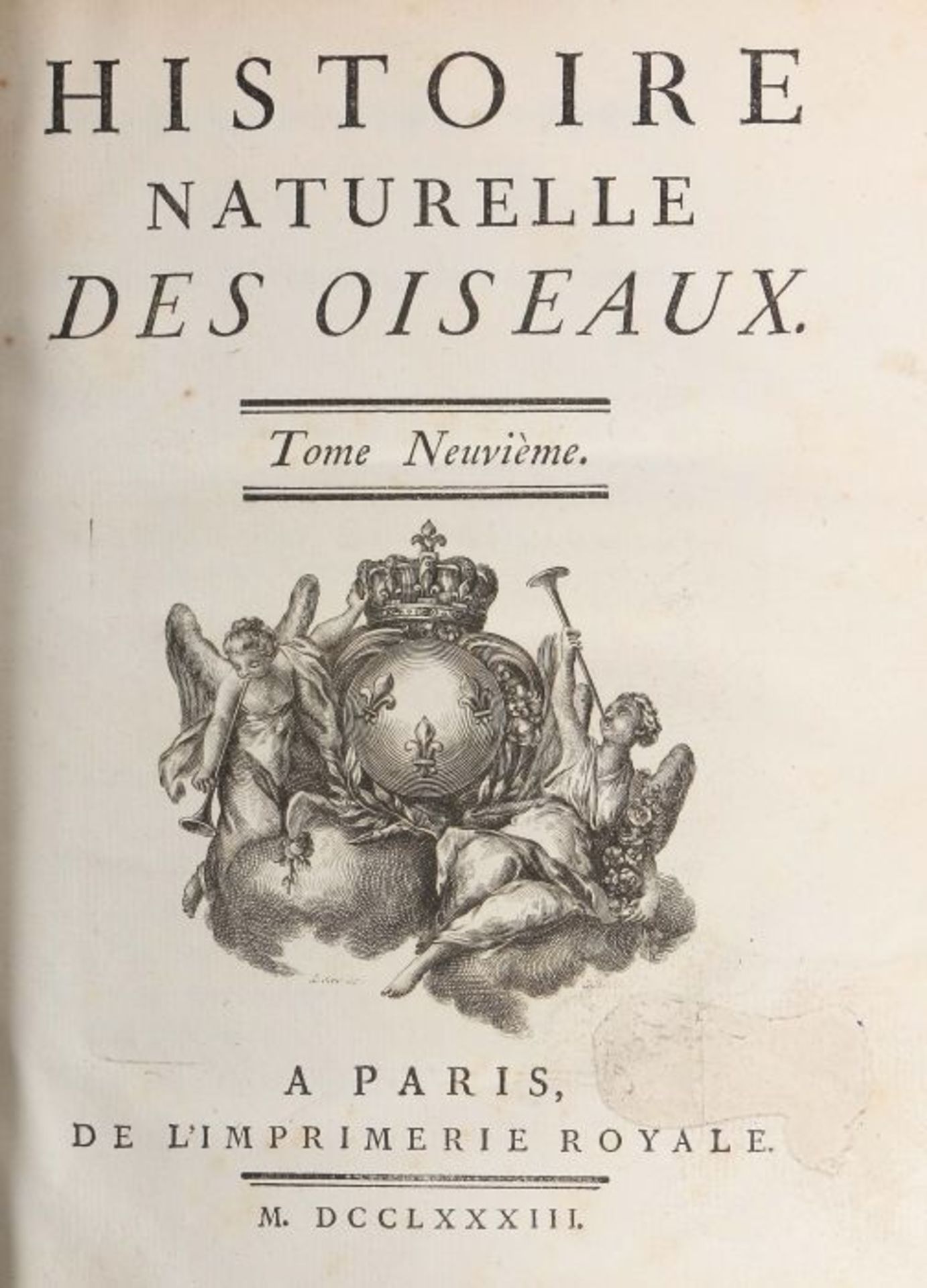 Buffon, G. Comte deHistoire naturelle: générale et particulière, avec la description du Cabinet du - Bild 3 aus 6