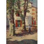 Floutier, LouisToulouse 1882 - 1936 Saint-Jean-de-Luz, französischer Maler. "Marktplatz im