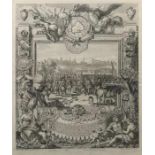 Engelbrecht, Martin1684 - 1756. "Übergabe Der Flandrischen Hauptstadt Gent and die Hohe