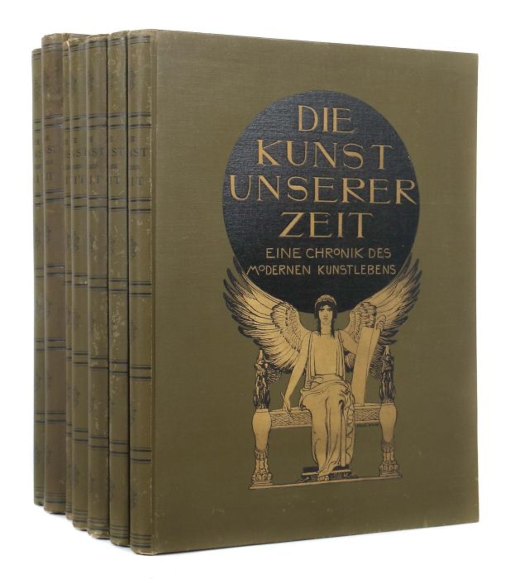 Die Kunst unserer ZeitEine Chronik des modernen Kunstlebens, München, Franz Hanfstaengl, 1890-93,