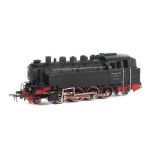 TenderlokMärklin, TT 800.2, BR 86 der DRG, BZ 1952, schwarz, Guss, Umschalter hinterRauchkammertüre,