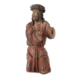 Leinberger, Hans Umkreisum 1470/80 - 1531, Bildhauer in Altbayern. "Jesus mit Dornenkrone", Holz