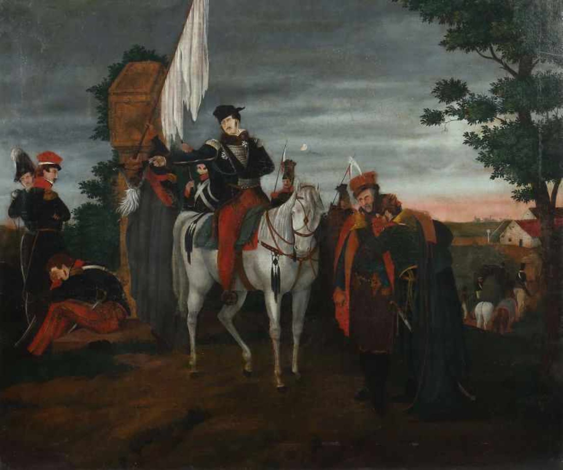 Maler/Kopist des 19. Jh."Finis Poloniae", Darstellung des polnischen Oberbefehleshabers Tadeusz