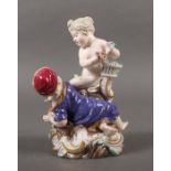 Allegorische Figurengruppe "Frühling und Winter"E: wohl Carl Christoph Punct, um 1760, A: Meissen,