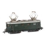 E-LokMärklin, Spur H0, RE 800, BR: Re 4/4 der SBB, BZ: 1950-51, grün, RE 800 auf grünem Schild,