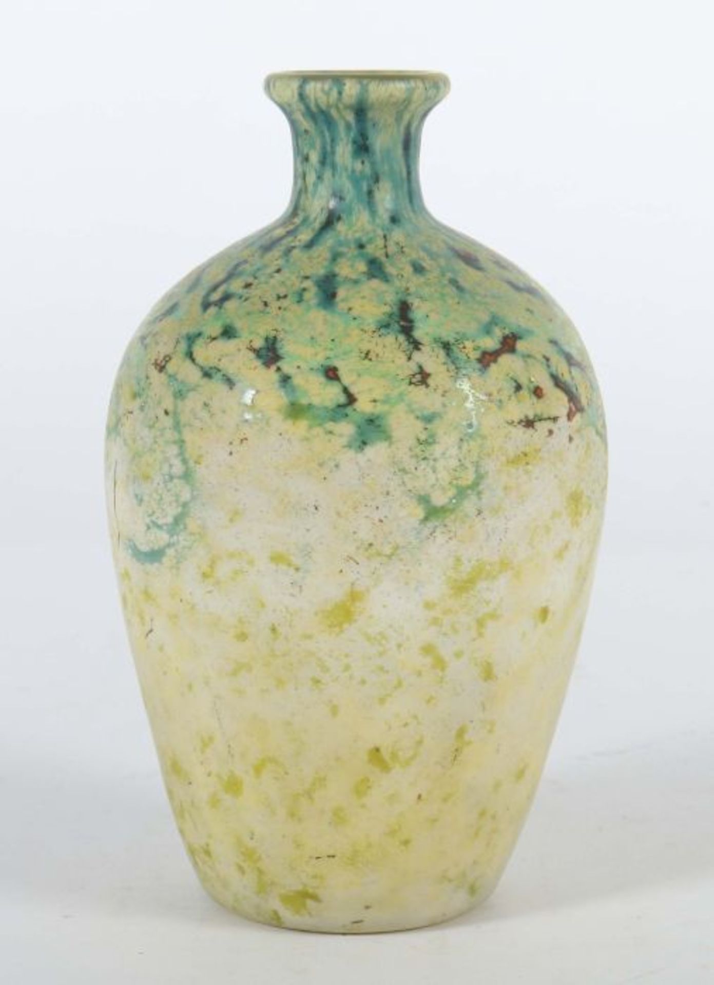 VaseDaum Frères, Nancy, um 1910 - 1915, farbloses Glas, formgeblasen, - Bild 2 aus 5