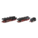 3 x DampflokMärklin, Spur H0, 1 x DA 800 (3005), BR: 23 der der DB, bez. 23014, Kunststoff,