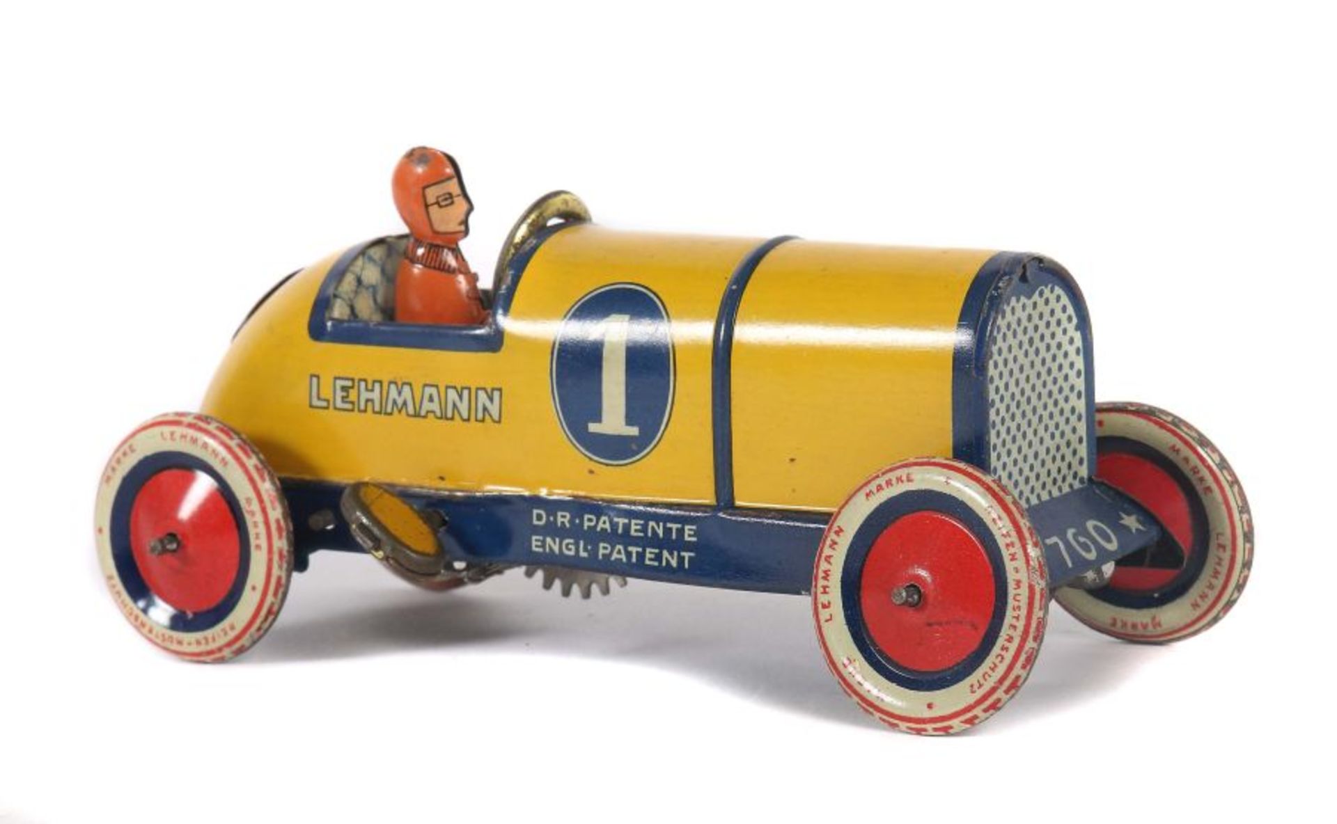 RennwagenErnst P. Lehmann, Brandenburg/Havel, Modell Galop 760, ca. 1920er Jahre, gemarkt: made