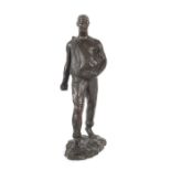 Moye, PaulNordhausen 1877 - 1926 Weimar, Bildhauer, Schüler von Robert Diez. "Säer", Bronze,
