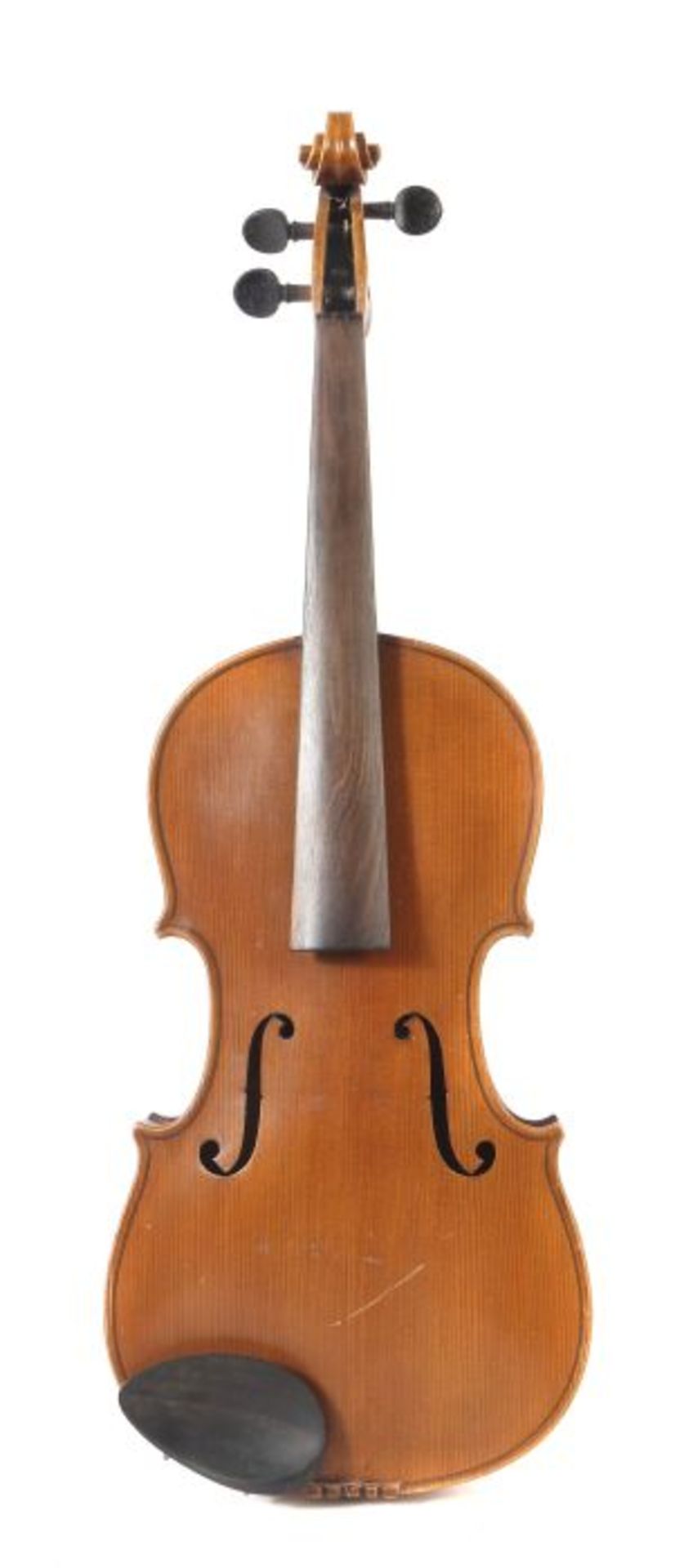 Geigeauf innenleigendem Zettel bez.: Antonius Stradivarius Cremonensis Facibat Anno1713 Signe;hell